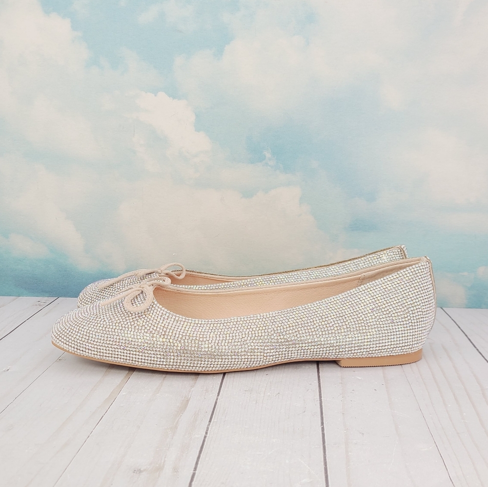 Matisse Roxy Rhinestone Ballet Flats 9.5 - Picture 4 of 9
